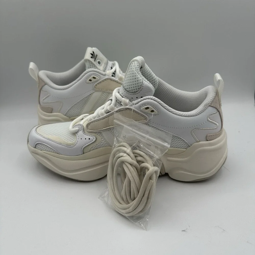 Adidas Magmur Runner Naked Shoes Womens 8‎ White/Cream Sneakers adiPRENE+ G54683